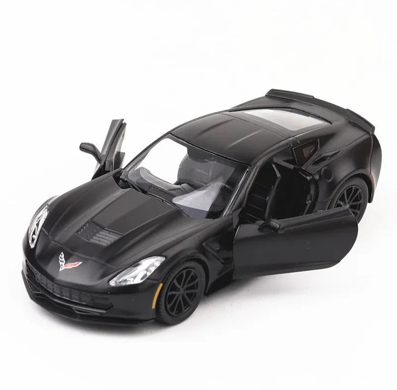 Chevrolet Corvette Grand Sport C7 1:36 Scale Model Car Diecast Toy Gift Vehicle