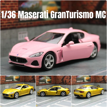 Maserati GranTurismo MC 1:36 Scale Model Car Diecast Toy Vehicle Gift Collection