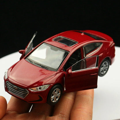 Hyundai Elantra 1:36 Scale Model Car Alloy Diecast Toy Vehicle Gift Collection