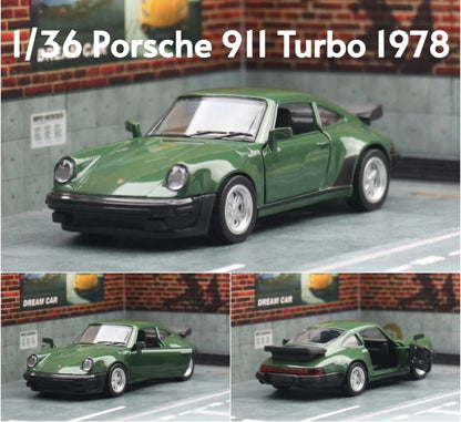 1978 Porsche 911 1:39 Scale Model Car Alloy Diecast Toy Vehicle Gift Collection