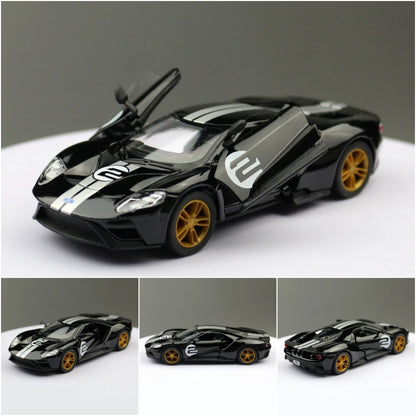 Ford GT 1:38 Scale Model Car Metal Alloy Diecast Toy Vehicle Gift Collection