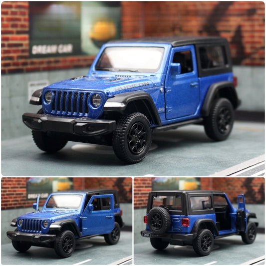 Jeep Wrangler Rubicon 1:36 Scale Model Car Alloy Diecast Toy Vehicle Collection