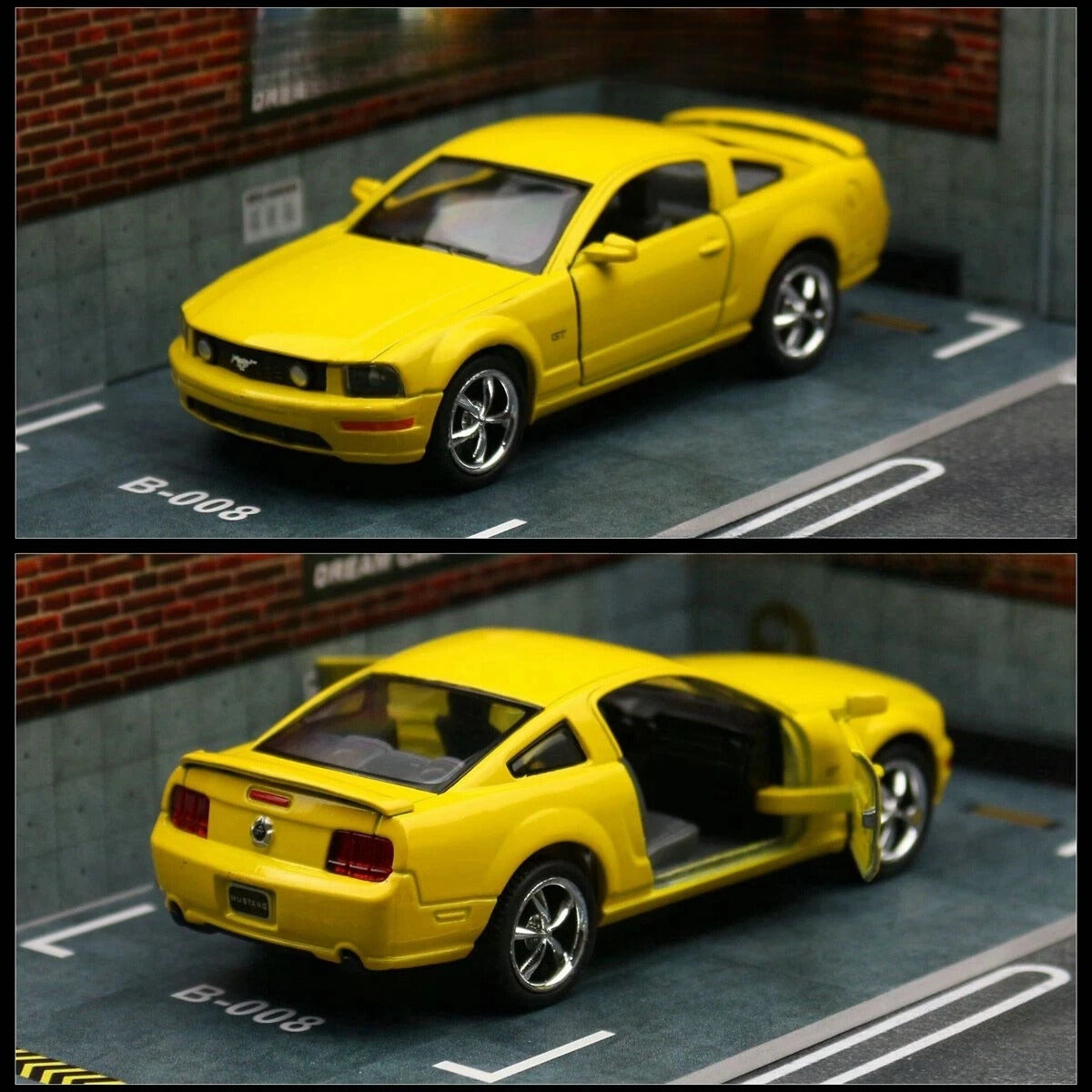 Ford Mustang GT 1:36 Scale Model Car Alloy Diecast Toy Vehicle Gift Collection